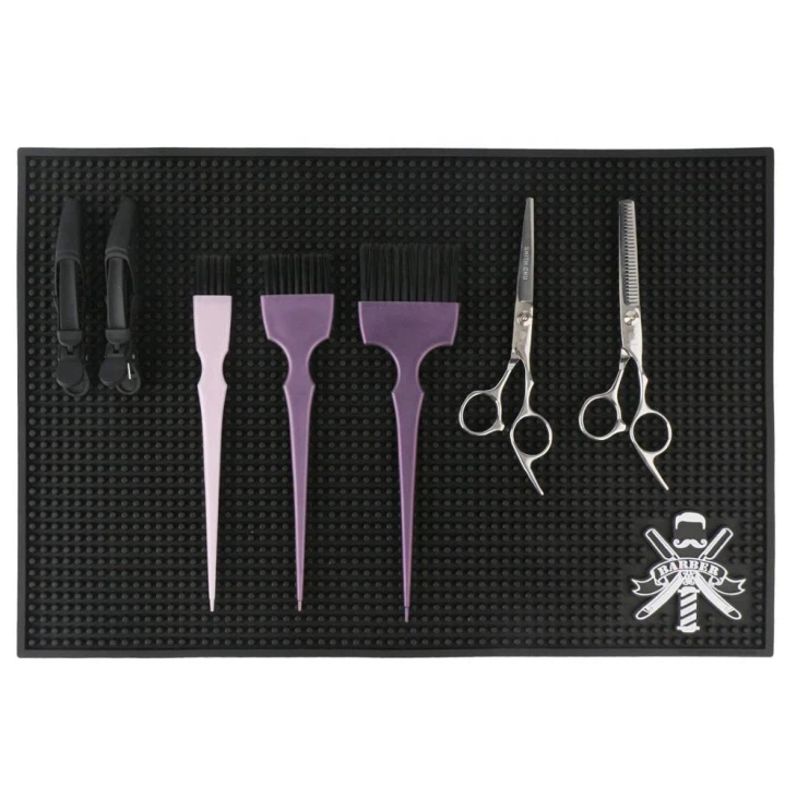 PVC Barber Countertop Station Mats