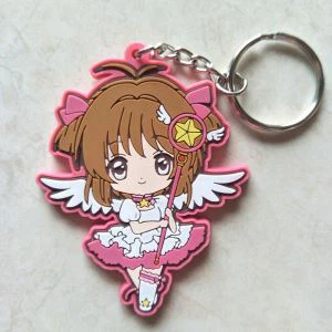 Cardcaptor Sakura Anime PVC Keychain Japanese
