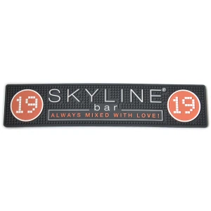 Personalised Bar Drip Mat Coaster For Glasses