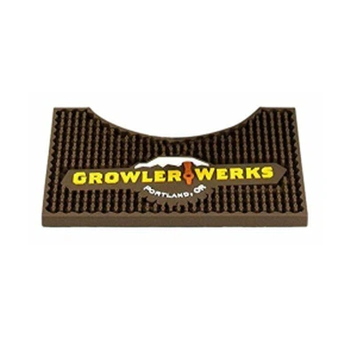 Brewery PVC Spill Bar Mat For Pressurized Growler Keg