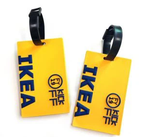 3D Three-dimensional PVC Soft Luggage Tag ID Rubber Bag Tag