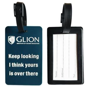 Color Emboss PVC Soft Luggage Tag Luggage Suitcase Tag
