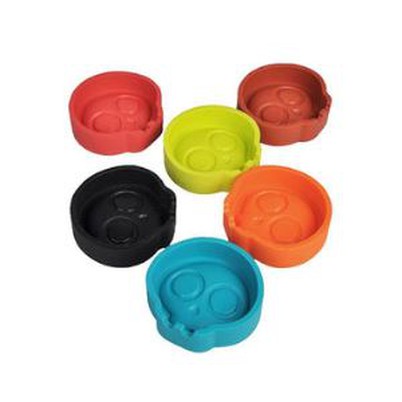 Custom Cool Skull Silicone Cigarette Ashtray