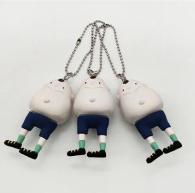 Eco-friendly Key Holder 3d Soft Pvc Keychain