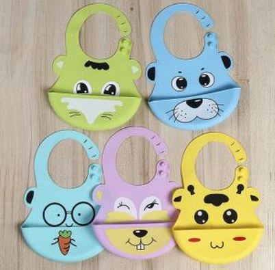 Food Grade Comfortable New Washable Baby Bib Silicone