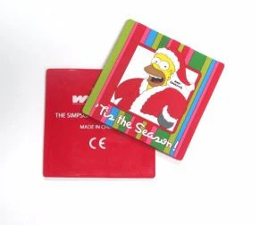 Gift 3D Soft PVC Silicone Coasters For Drinks