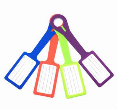 Hot Sale Waterproof 3d Rubber Silicone Luggage Tags