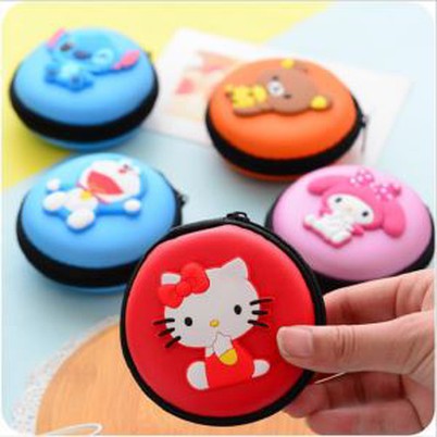 Mini Coin Bag Headphone Box Silicone Coin Purse