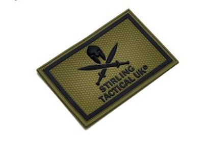 New Style Custom 3d Logo Tactical Morale Rubber Patch For Garment