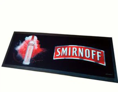 Non Woven Felt Nitrile Bar Mats Runner With Logo
