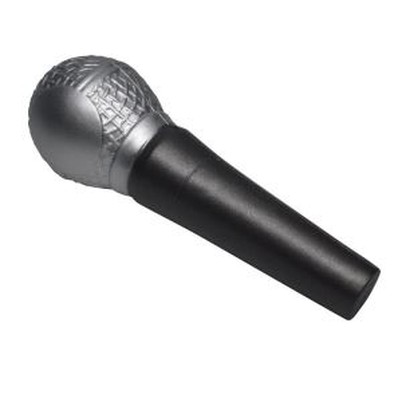 PU Foam Microphone Stress Ball Promotional Toy
