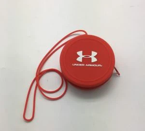 Round Silicone Coin Purse Cosmetic Storage Bag