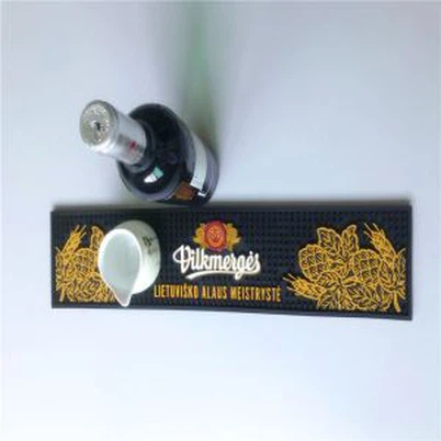 Soft Pvc Rail Mats Bar Mat Beer Mat