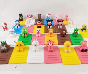 Mobile Accessories Silicone Phone Grip Stand Holder