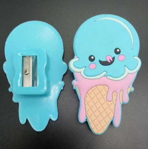 Stationery For Kids PVC Pencil Sharpener