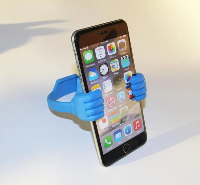 Thumb Silicone Phone Grip Stand Holder Mobile Accessories