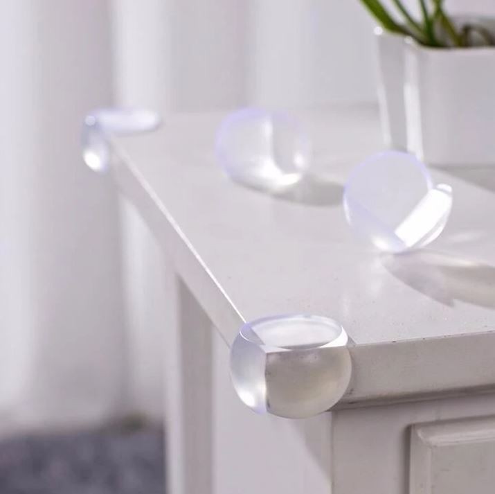 Transparent Silicone Adhesive Table Edge