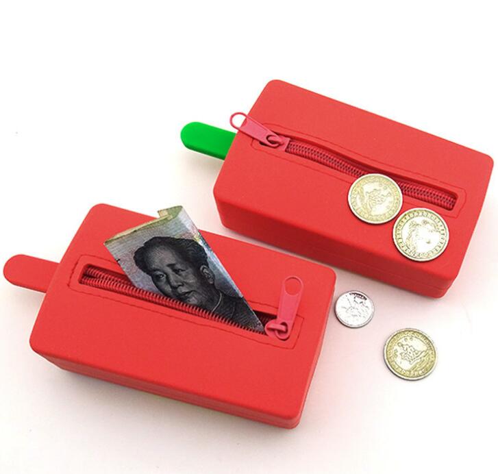 Waterproof Silicone Key Case Coin Bag Purse