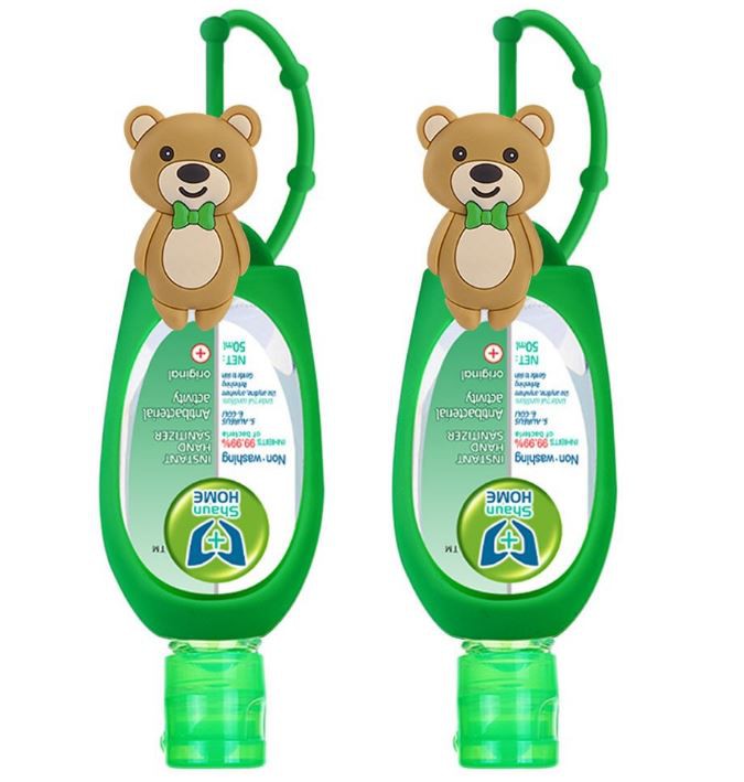 50ml Hand Gel Sanitizer Pocket Silicone Perfume Bottle Holder