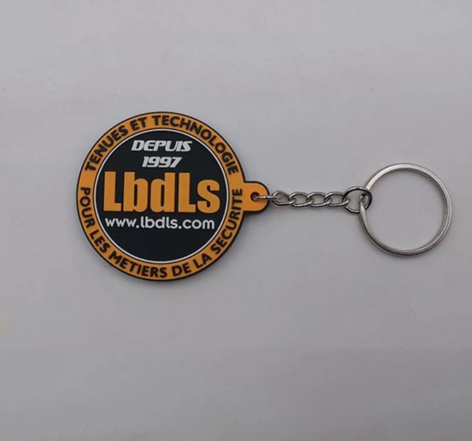 Fashion Key Chain 2D Soft Pvc Key Holders