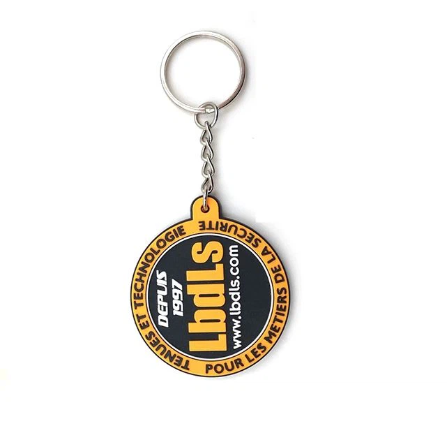 Fashion Key Chain 2D Soft Pvc Key Holders
