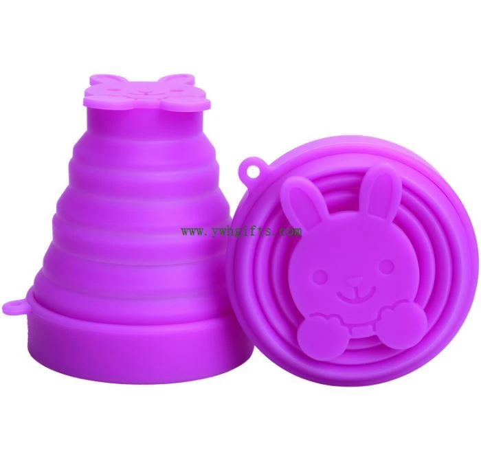 Food Grade Silicone Folding Water Cup Food Grade Home And Traveling