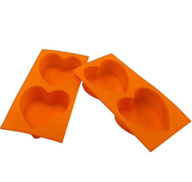 Heart Silicone Mold Ice Cube Tray DIY Cake Mold