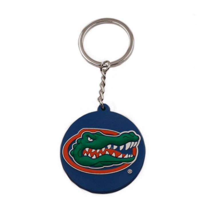 New Souvenir 3d PVC Rubber Car Key Cover 2d Keychain Keyring