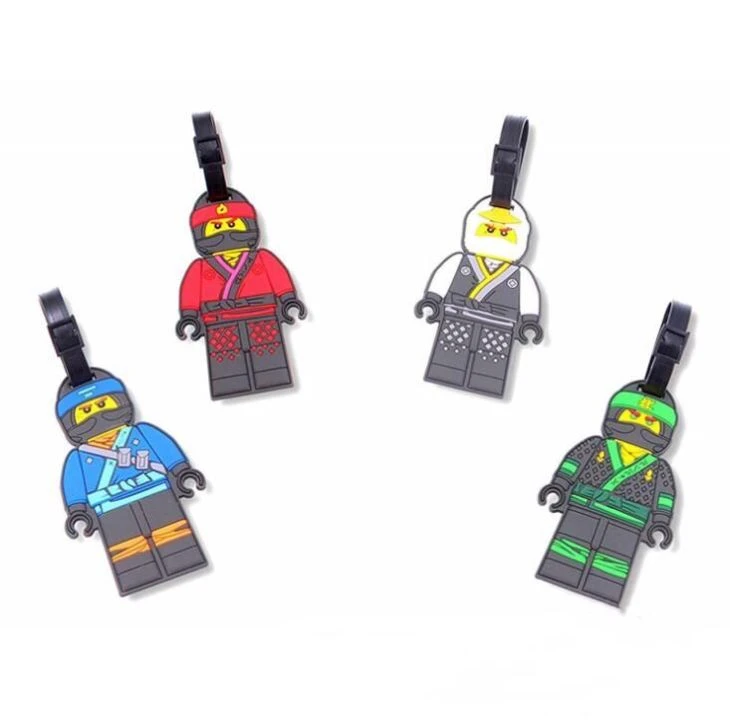 Personalized Design Soft Pvc Luggage Tag Rubber Bag Tag