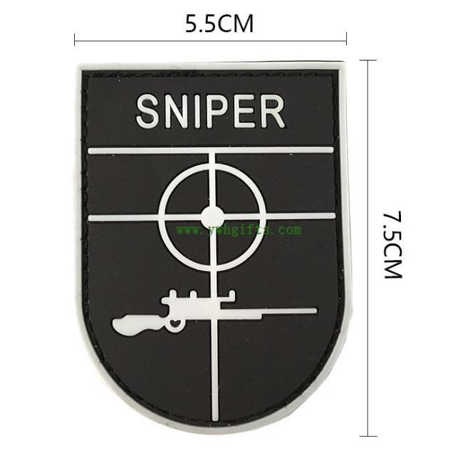 PVC Airsoft Patch Badge Tag Pvc Morale Patch