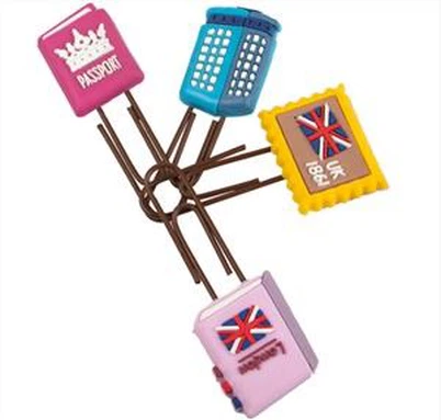 3D Cartoon Rubber Souvenir Bookmark Cheap PVC Cute Bookmarks