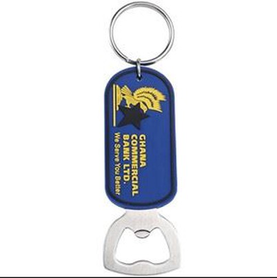 3D Cartoon Soft PVC Wine Keychain Bottle Opener For Sale