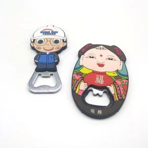 3D Funny Shape Silicone/PVC Soft Beer Bottle Opener