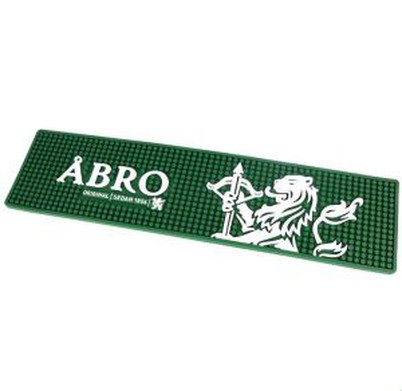 3d Logo Soft Pvc Bar Mat Drip Mat Bar Runners Beer Mat