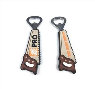 Cartoon 3D Soft Pvc Bottle Opener Cute Fridge Magnet