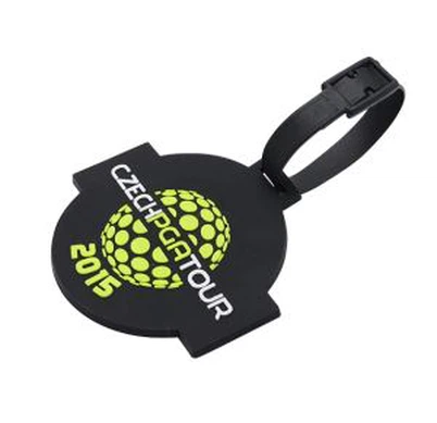 Fashionable Travel Pvc Bag Luggage Tags Airplane