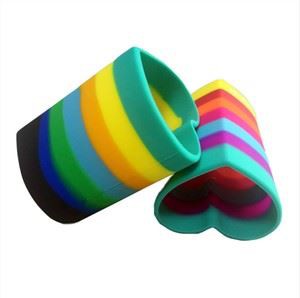 Heart-shaped 3D Silicone Pencil Case Pencil Pouch Pen Container