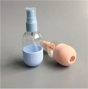 Hot Sale 60ML Cute Holder Hand Sanitizer Alcohol Gel Bottle Silicone Case