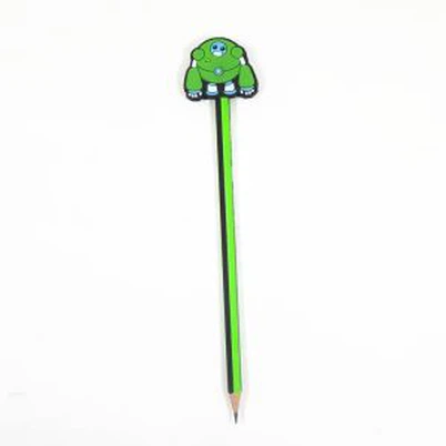 Promotional Pencil Rubber Pvc Pen Topper