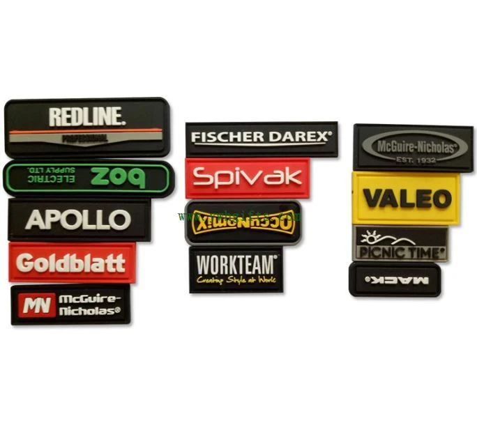 3D Rubber Badge Silicone Hang Tag Tactical Pvc Patch Label