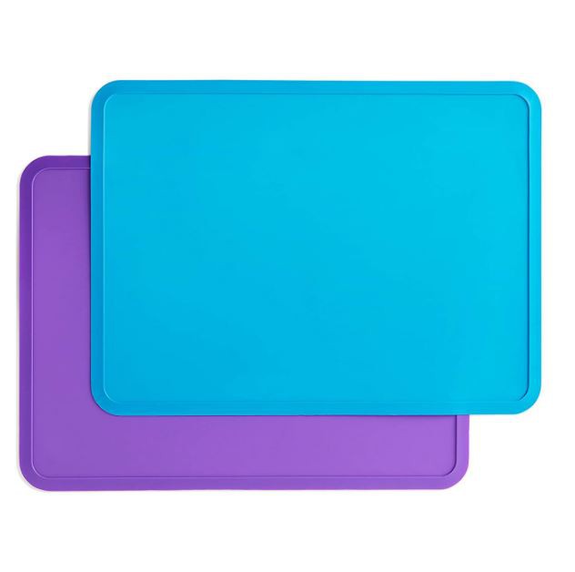BPA Free Table Mat Non-slip Silicone Placemats For Kids Baby