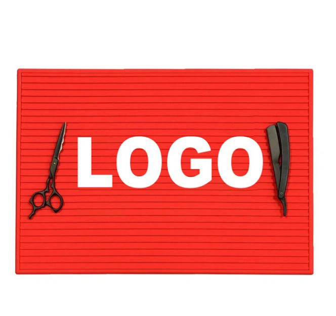 Hairdressing Tools Mat PVC Salon Tools Holder Mat