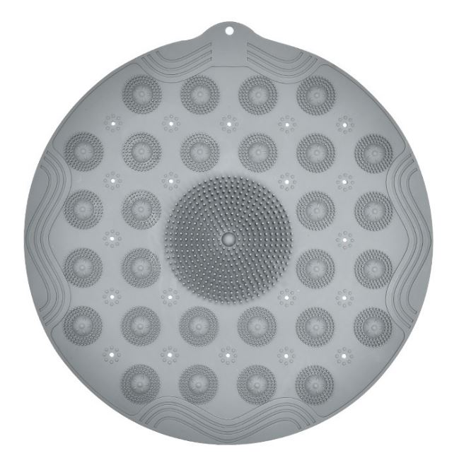 Silicone Non-slip Bath Mat Wash Foot Massage Cleaning Mat