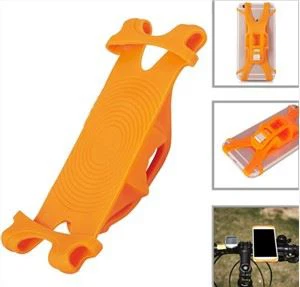 Universal Shockproof Bicycle Silicone Phone Holder Anti-drop Motorcycle Phone Mount