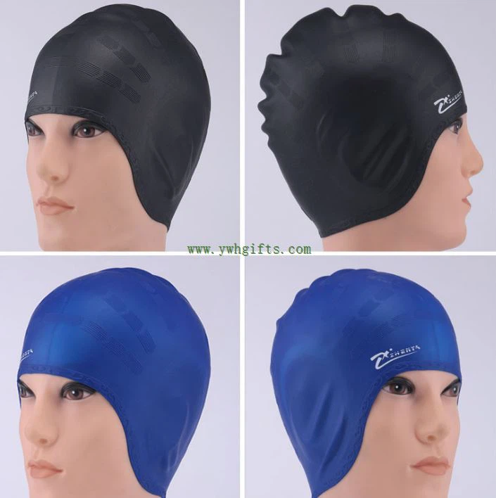Waterproof Swim Cap Silicone Swimming Cap For Adult Bathing Cap