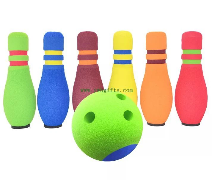Kids Toy NBR Rubber Foam Bowling Set Eva Anti Stress Balls