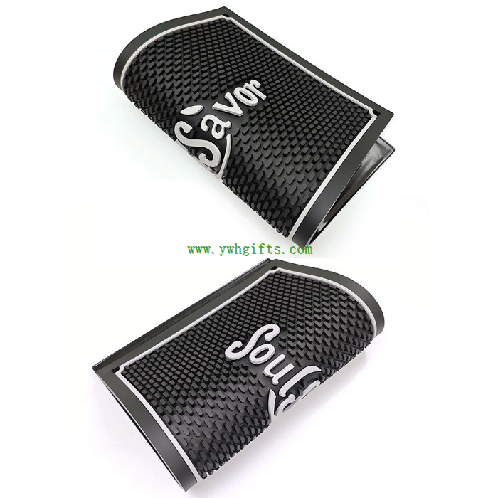 Custom Logo Silicone Coffee Bar Mat Restaurant Coffee Pad factory